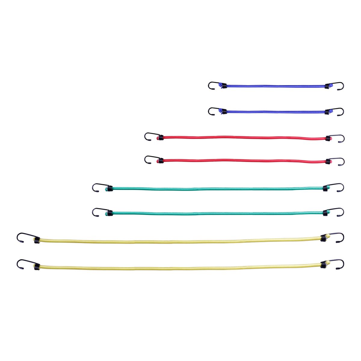 AUTOSTYLE - Set 8 Piezas Elásticos