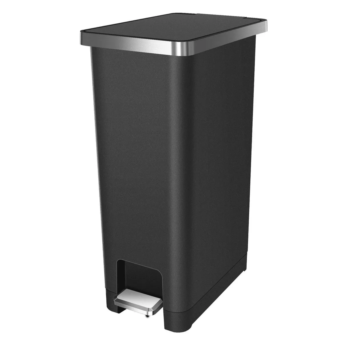 EKO - Basurero de Bolsa 70x90 cm 45 Litros Plástico Negro