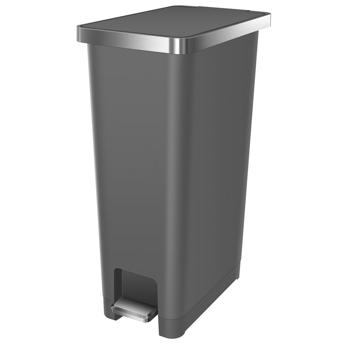 EKO - Basurero de Bolsa 70x90 cm 45 Litros Plástico Gris