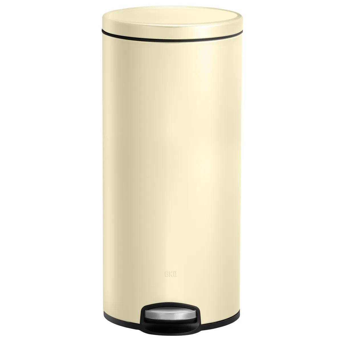 EKO - Basurero de Bolsa 50x70 cm 30 Litros Plástico Crema
