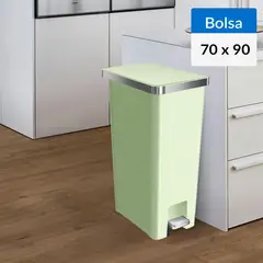EKO - Basurero de Bolsa 70x90 cm 45 Litros Plástico Verde