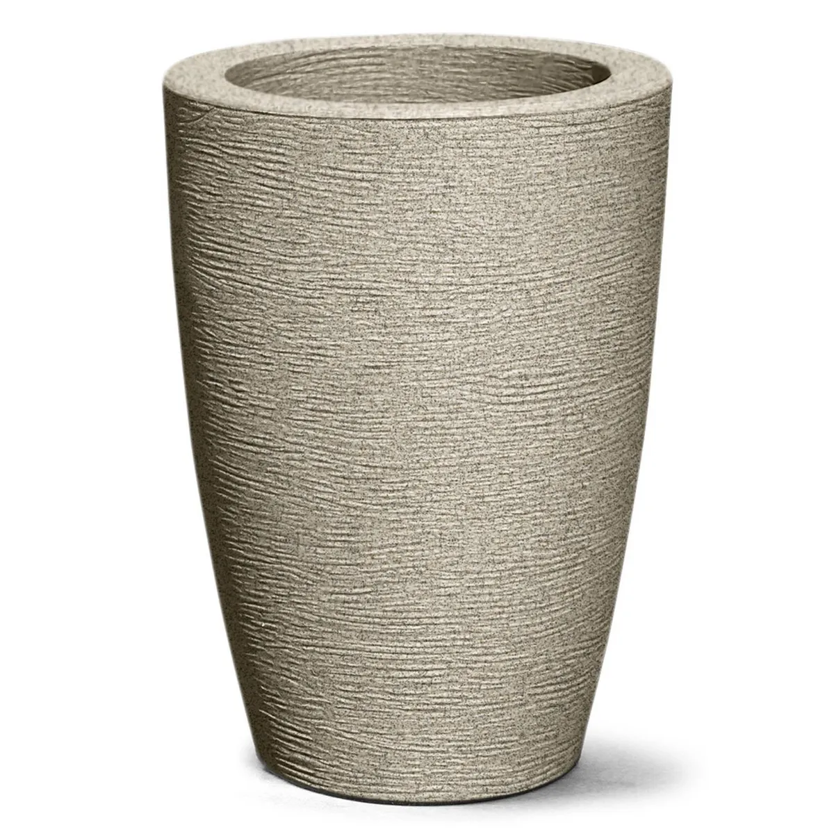 JUST HOME COLLECTION - Macetero de Plástico 27x38 cm Granito