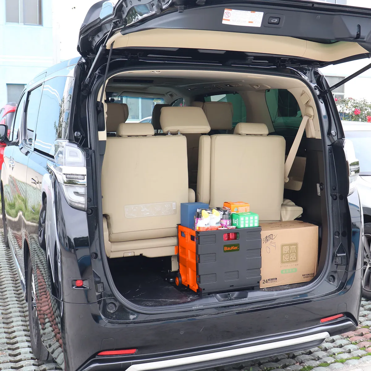 BAUKER - Carro Caja Plegable