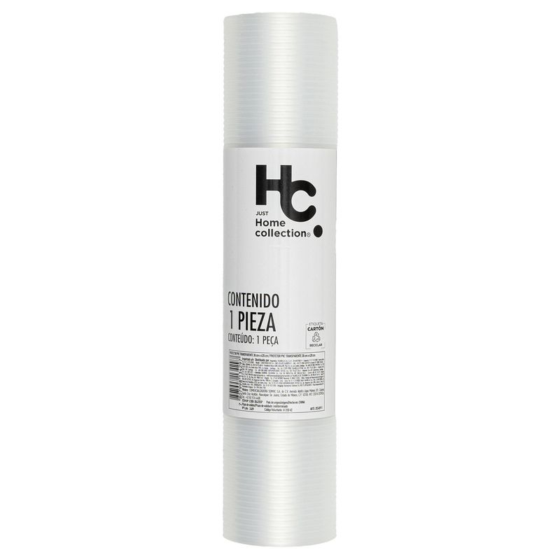 JUST HOME COLLECTION - Protector PVC transparente 30x420