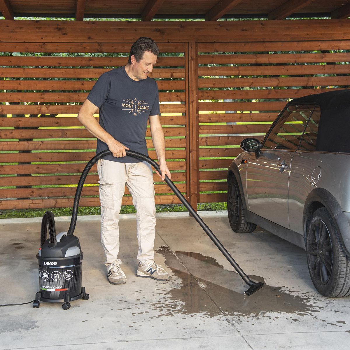 UBERMANN - Boquilla T para Aspiradora 20 y 30 L