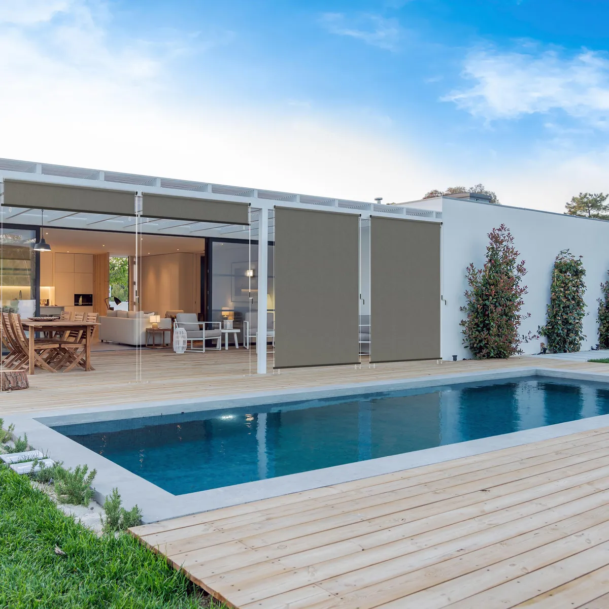 WIN DOOR - Toldo Vertical 2x3 mt gris