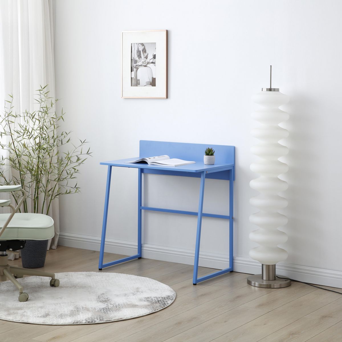 JUST HOME COLLECTION - Escritorio Socca Azul 80x86x49.9 cm