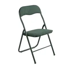 JUST HOME COLLECTION - Silla plegable Colvin Verde 80x44x48 cm