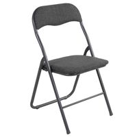 Silla plegable Colvin gris Colvin Gris 80x44x48 cm