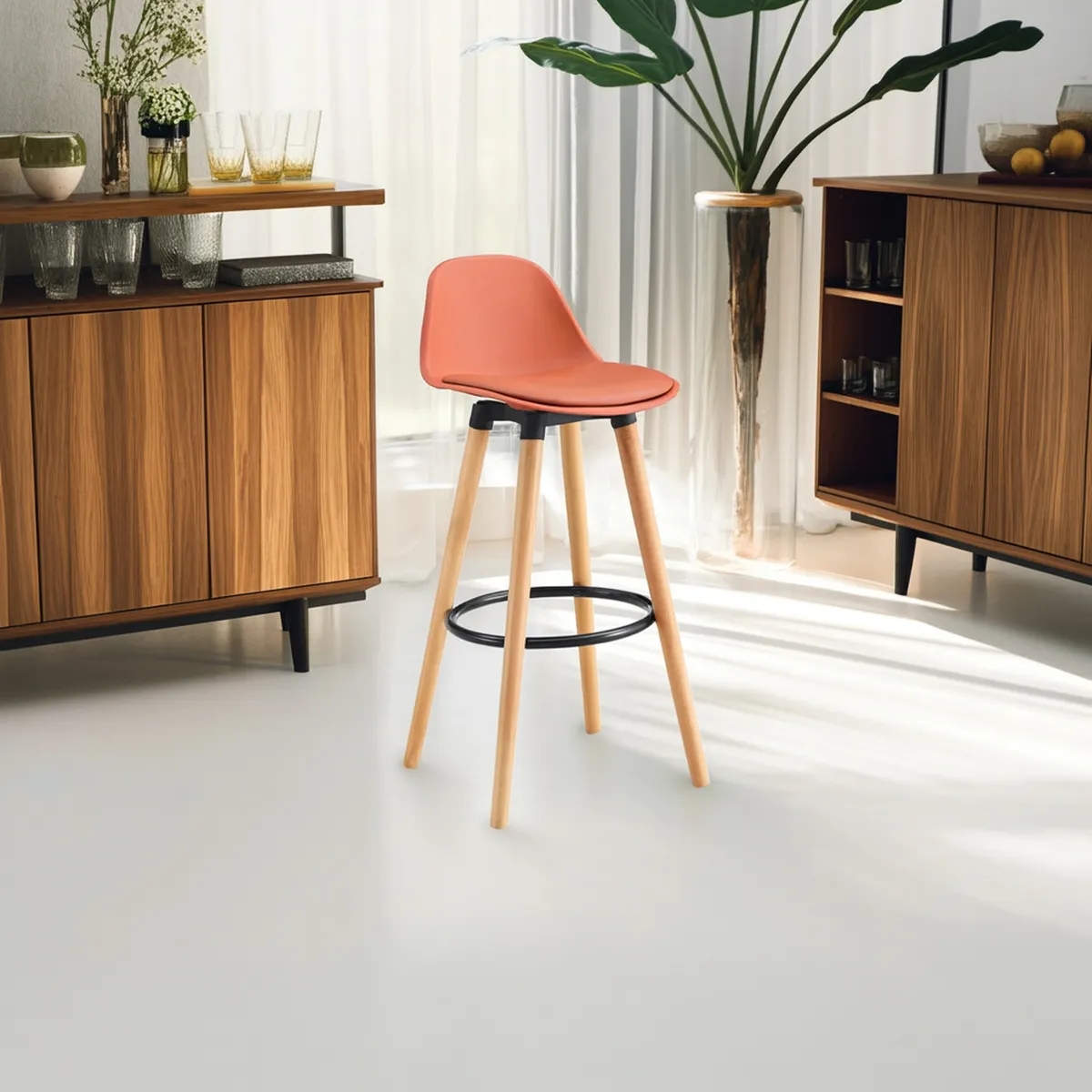 JUST HOME COLLECTION - Silla Bar Frank Naranjo 89x38.5x43.5 cm