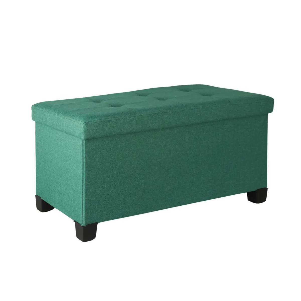 JUST HOME COLLECTION - Banqueta Barney verde 38x76x38 cm