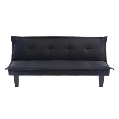 Imagen 2 del producto Futón Kald Negro 165x75x72 cm