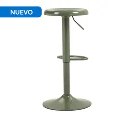 JUST HOME COLLECTION - Silla bar Vora Verde 82x35x35 cm