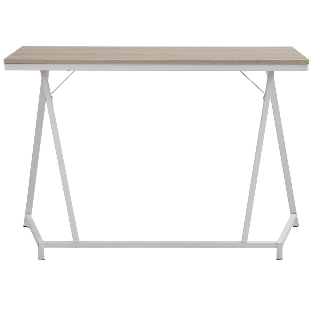 JUST HOME COLLECTION - Escritorio Prate Madera/Blanco 110x75x50 cm
