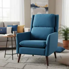 JUST HOME COLLECTION - Sitial 1 cuerpo Orbi 92x102x73 cm Azul