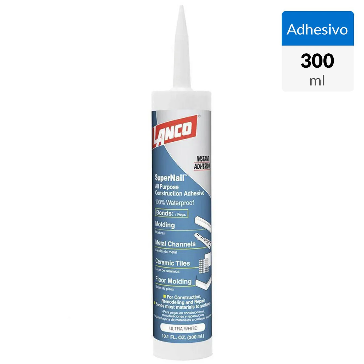 Adhesivo de Montaje Súper Nail 300 ml, marca LANCO - Foto Principal