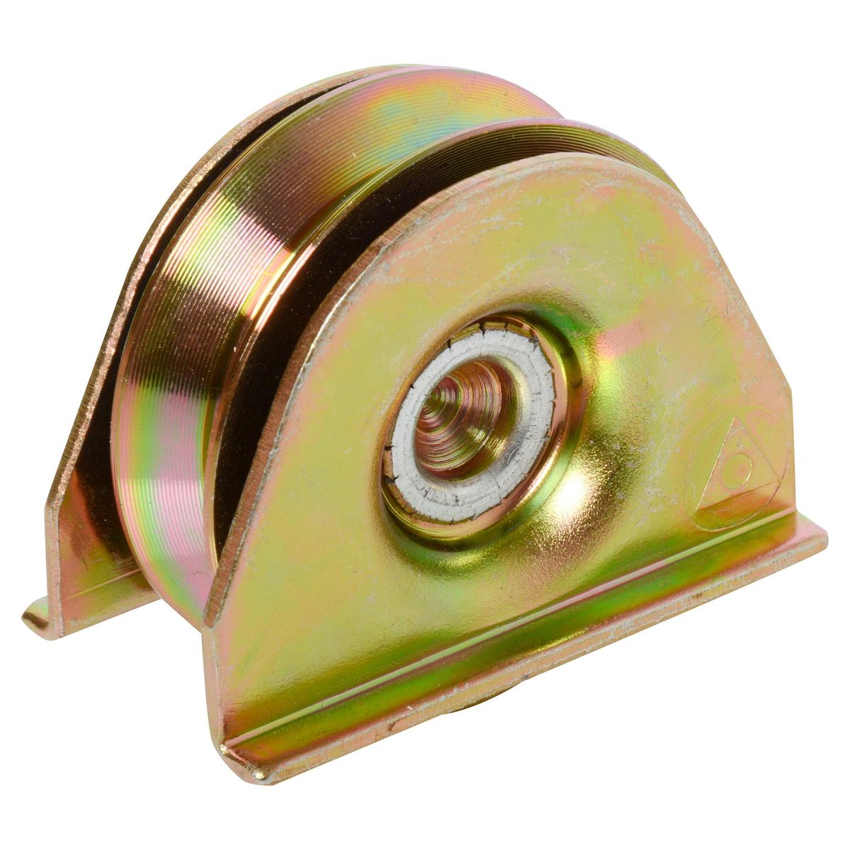 DUCASSE - Rueda al piso para portón con placa 50 mm