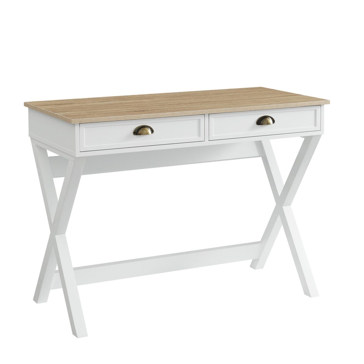 JUST HOME COLLECTION - Escritorio Nantes Blanco 103x76x49.5 cm