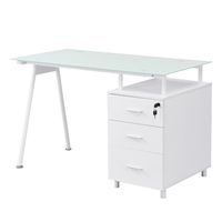 Escritorio Tripoli Blanco 120x76x60 cm