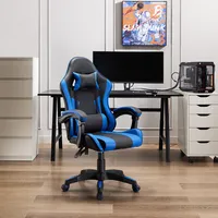 Silla Gamer Escritorio Neo Azul/Negro