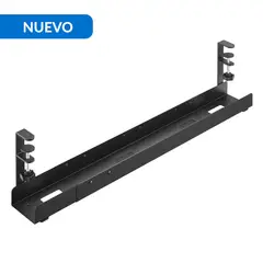 JUST HOME COLLECTION - Organizador Cable Extensible 10.5x20.7x120 cm Negro