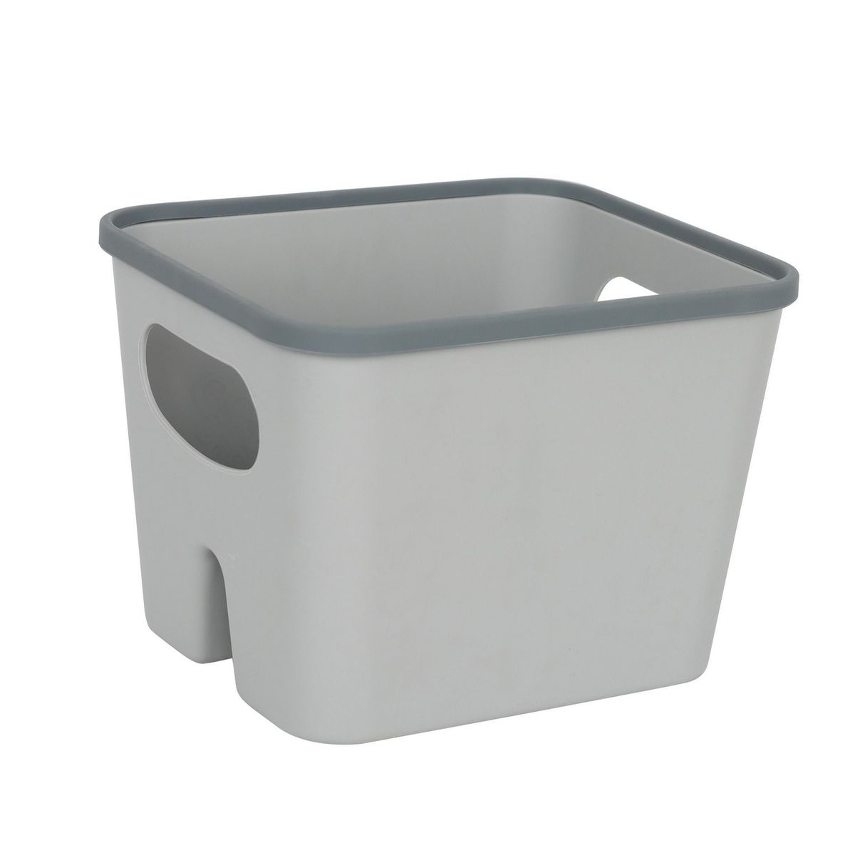 JUST HOME COLLECTION - Caja organizadora multiuso gris