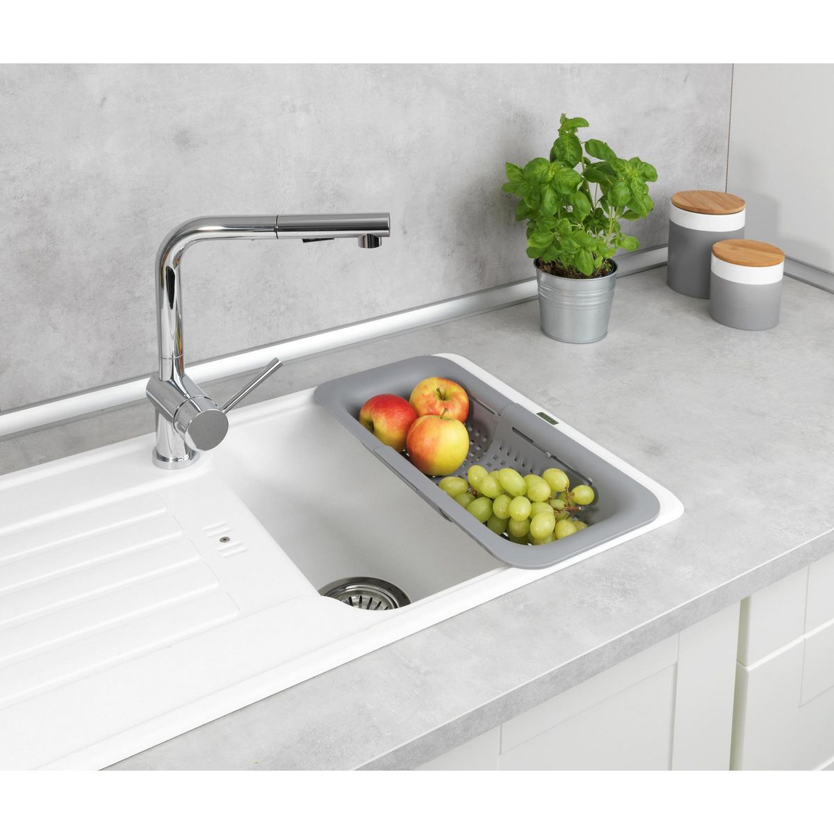 WENKO - Escurridor para fregadero