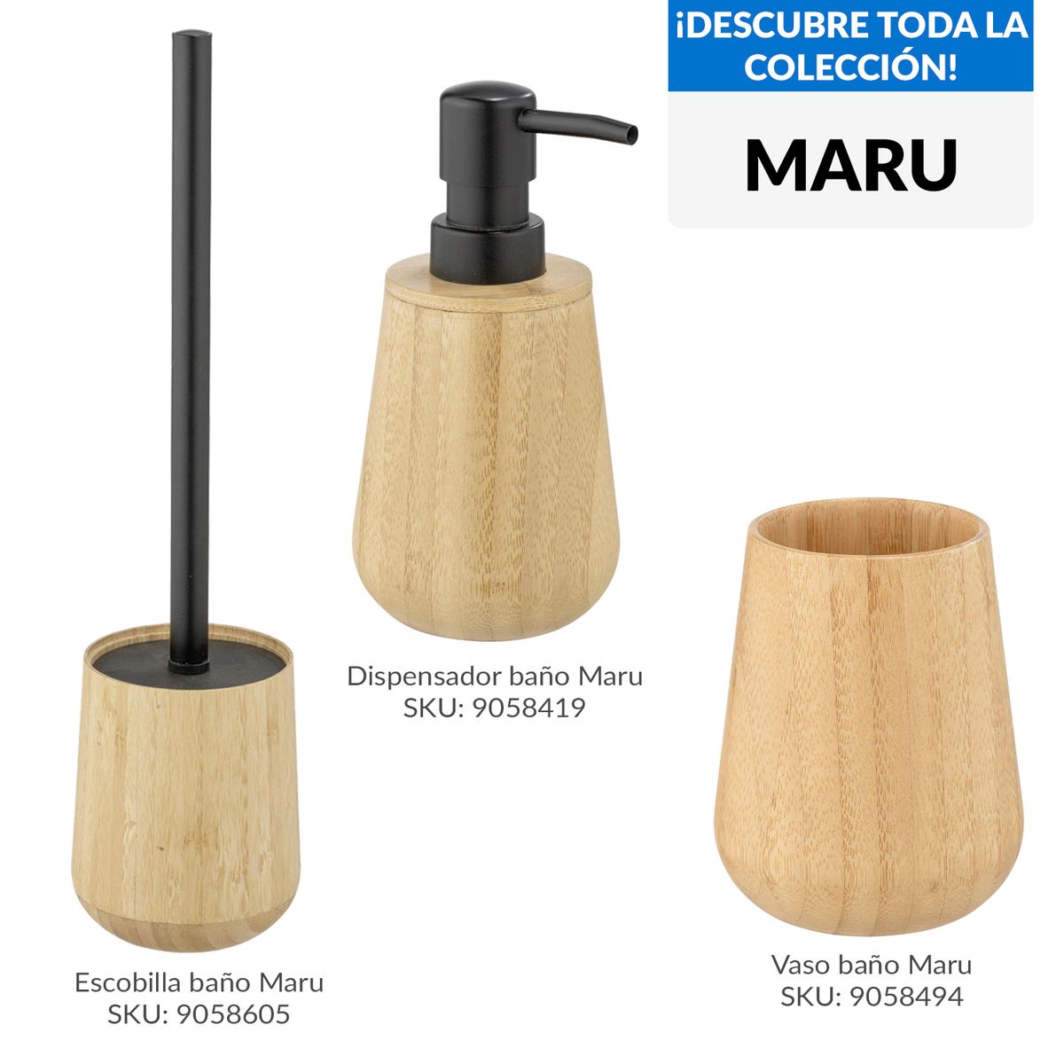 WENKO - Escobilla baño Maru