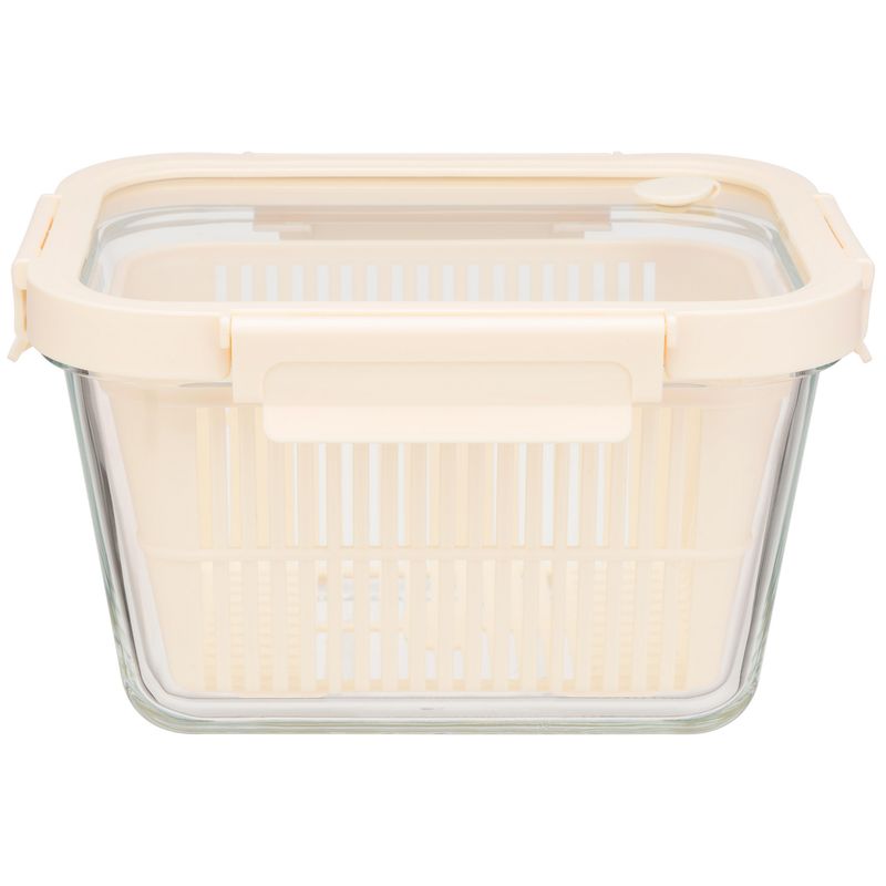 JUST HOME COLLECTION - Contenedor de Alimento Vidrio 1800 ml
