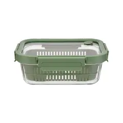 JUST HOME COLLECTION - Contenedor de Alimento Vidrio 1050 ml