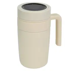 JUST HOME COLLECTION - Taza con Temperatura Digital 450 ml Blanco
