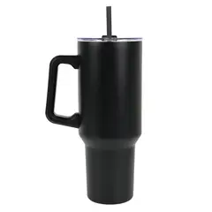 JUST HOME COLLECTION - Mug con Bombilla 1,2 l Negro