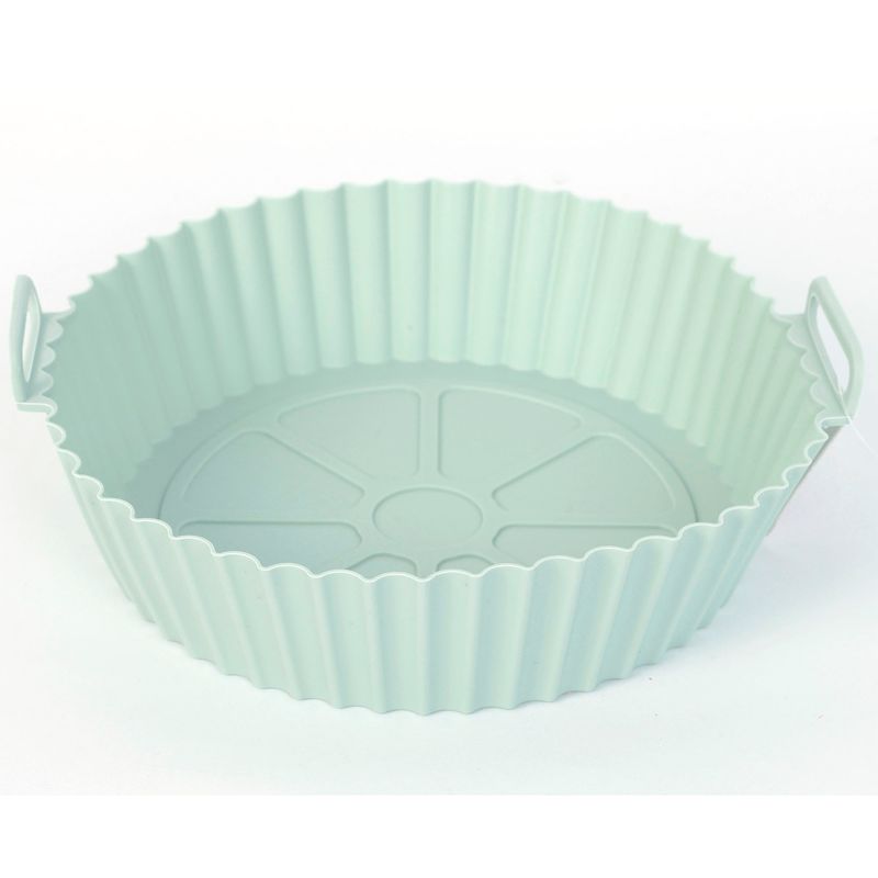 JUST HOME COLLECTION - Molde Silicona para Freidora 20 cm Verde