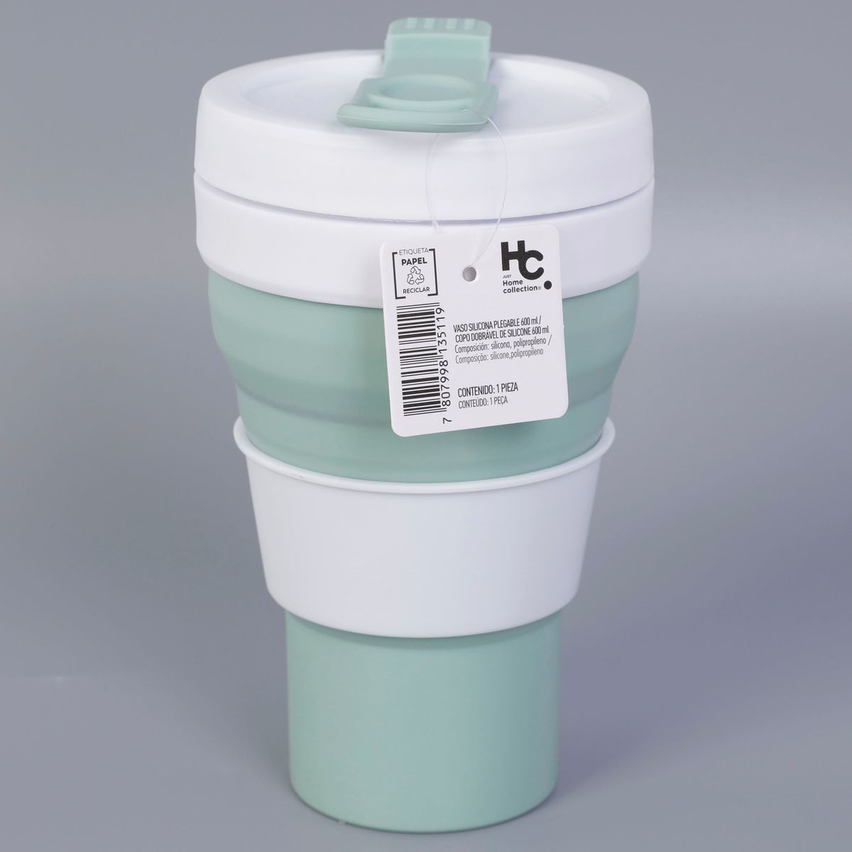 JUST HOME COLLECTION - Vaso Silicona 475 ml