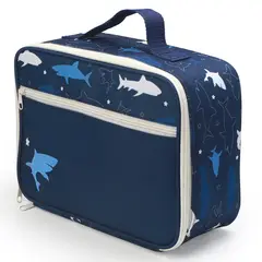 JUST HOME COLLECTION - Lonchera Azul Tiburón 31x23 cm
