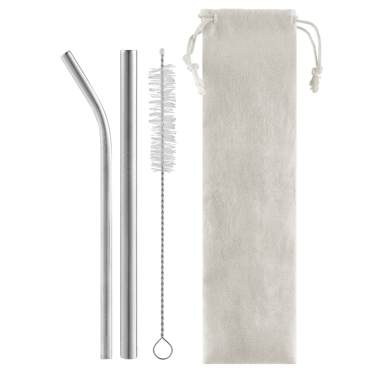 JUST HOME COLLECTION - Set 2 Bombillas + 1 Cepillo