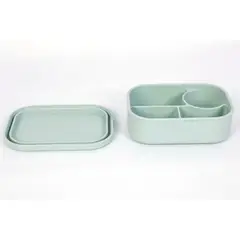 JUST HOME COLLECTION - Contenedor de Alimento con Division Silicona 700 ml