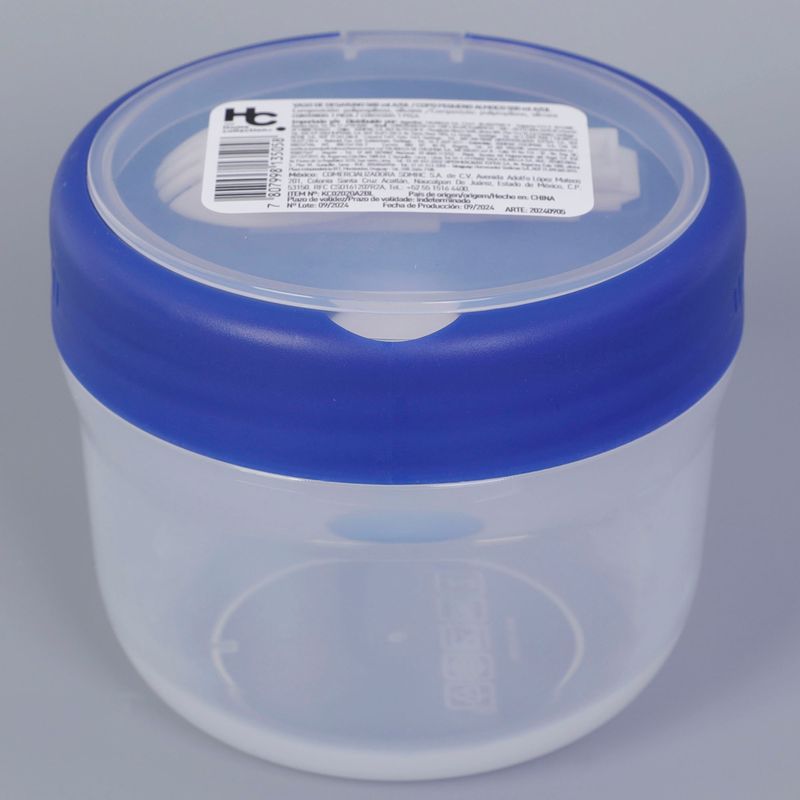 JUST HOME COLLECTION - Vaso de Desayuno Azul Plástico 500 ml