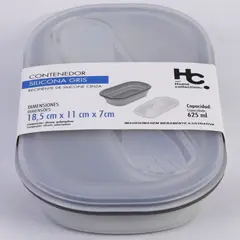 JUST HOME COLLECTION - Contenedor de Alimento Plegable Silicona 625 ml