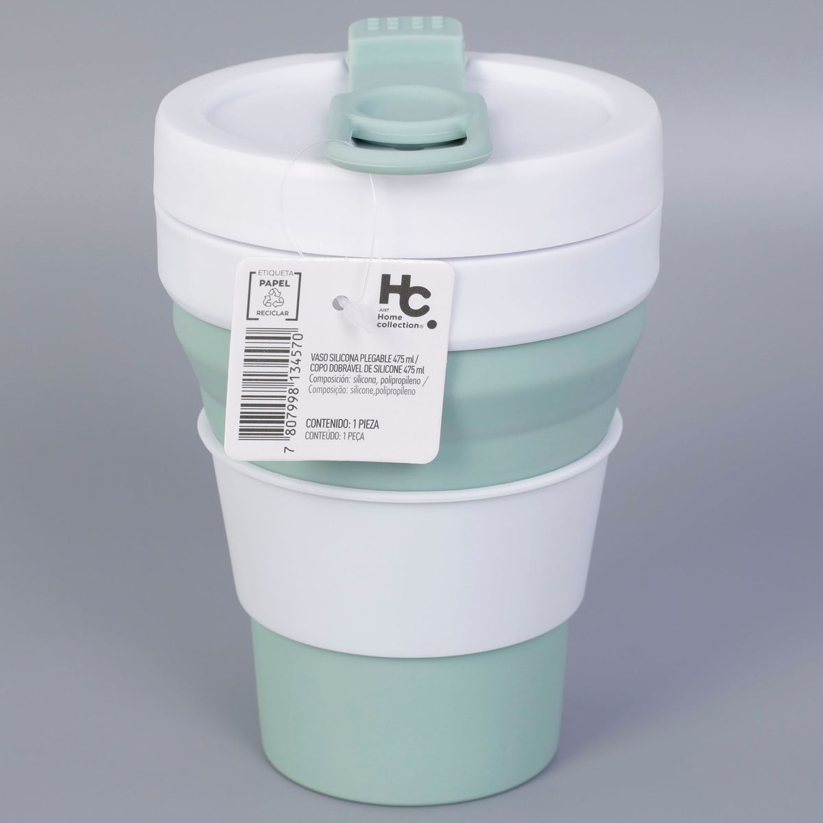 JUST HOME COLLECTION - Vaso Silicona 600 ml