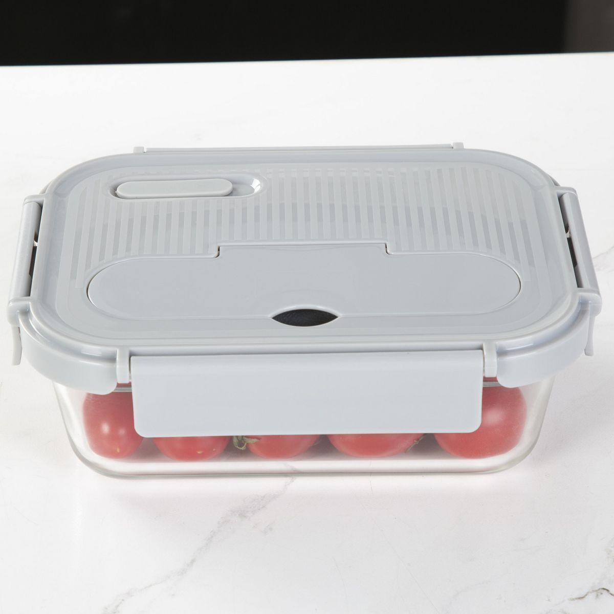 JUST HOME COLLECTION - Contenedor de Alimentos Vidrio 1050 ml