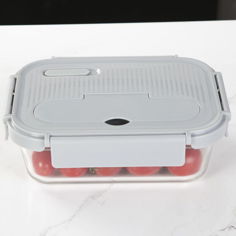 JUST HOME COLLECTION - Contenedor de Alimento Vidrio 1050 ml