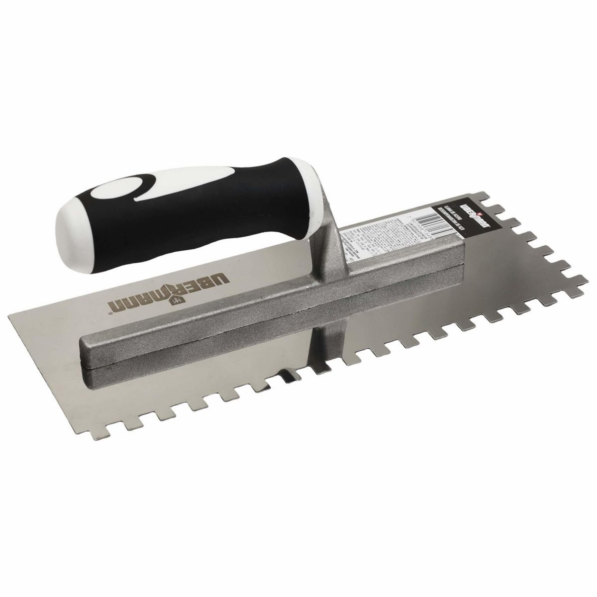 UBERMANN - Llana Dentada Acero inoxidable 8x8 cm