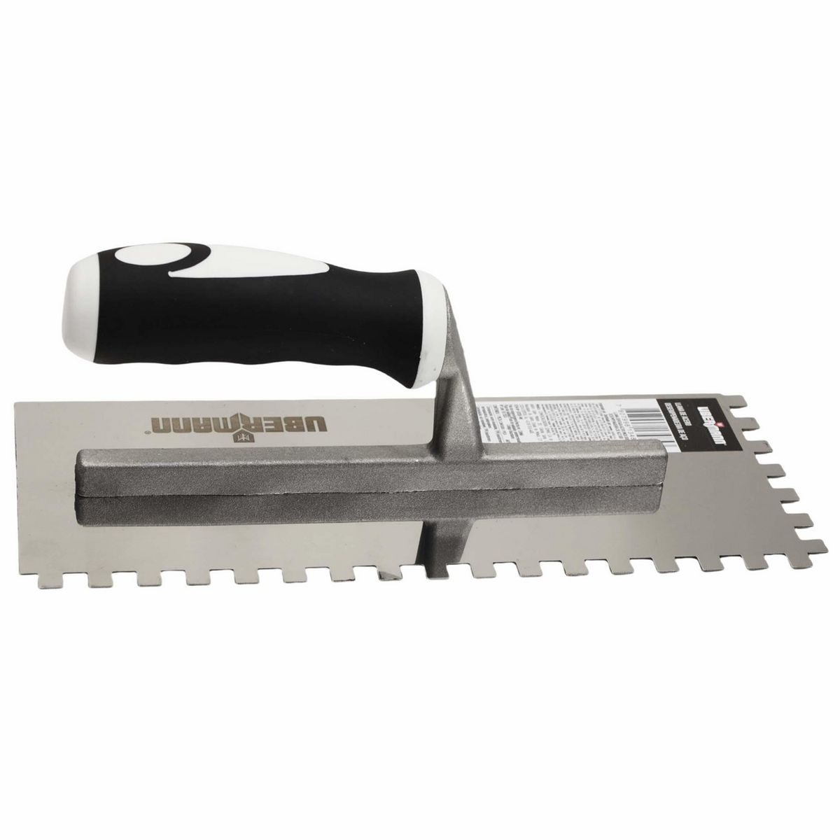 UBERMANN - Llana Dentada Acero inoxidable 8x8 cm