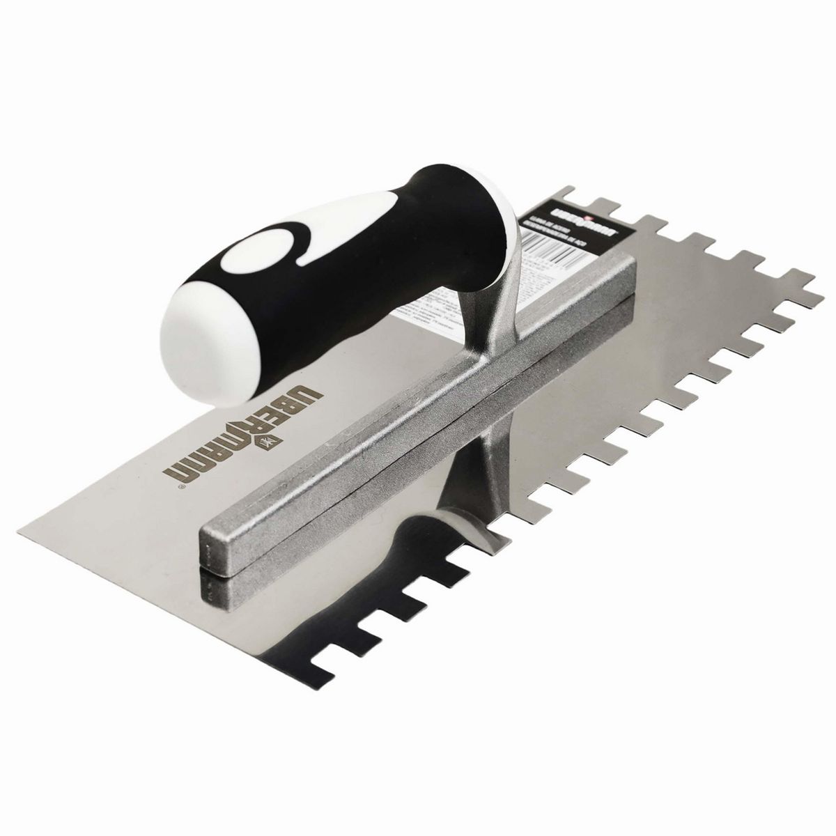 UBERMANN - Llana Dentada Acero Inoxidable 10x10 cm