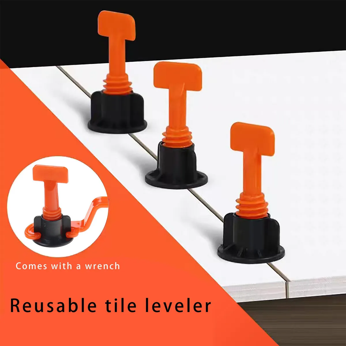 TOPEX - Set Nivelador 200 Unidades/2 Llaves