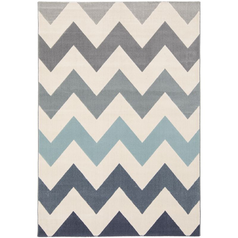 JUST HOME COLLECTION - Alfombra Waves 120x170 cm Polipropileno Multicolor