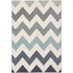 JUST HOME COLLECTION - Alfombra Waves 120x170 cm Polipropileno Multicolor