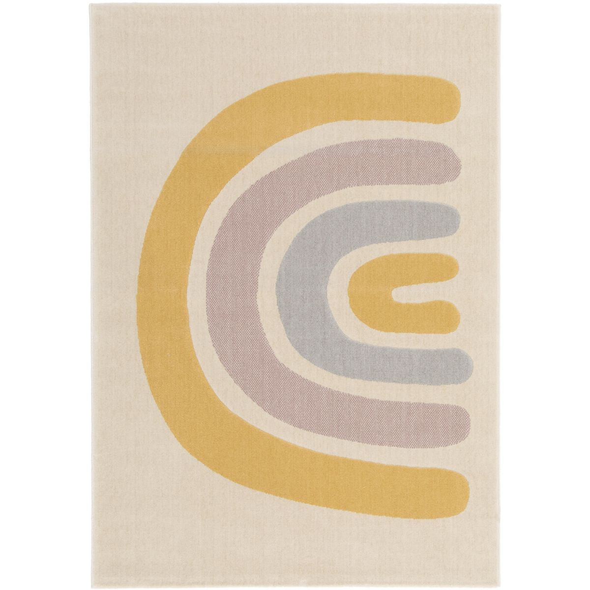 JUST HOME COLLECTION - Alfombra Arcoiris 120x170 cm Polipropileno Multicolor