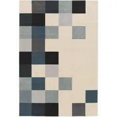 JUST HOME COLLECTION - Alfombra Blocks 120x170 cm Polipropileno Multicolor